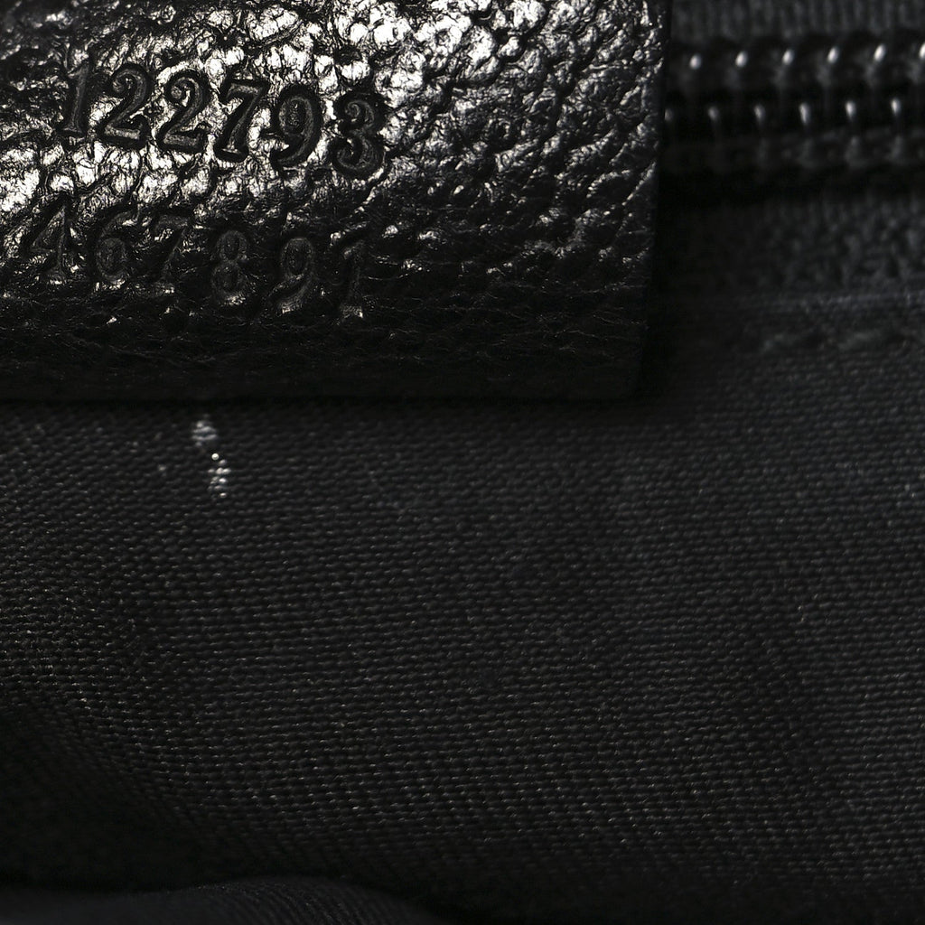 Monogram Flat Messenger Bag Black