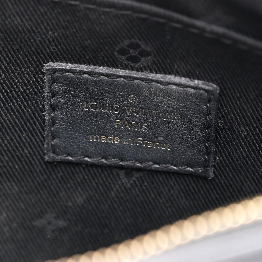 Calfskin Bubblegram Over The Moon Black