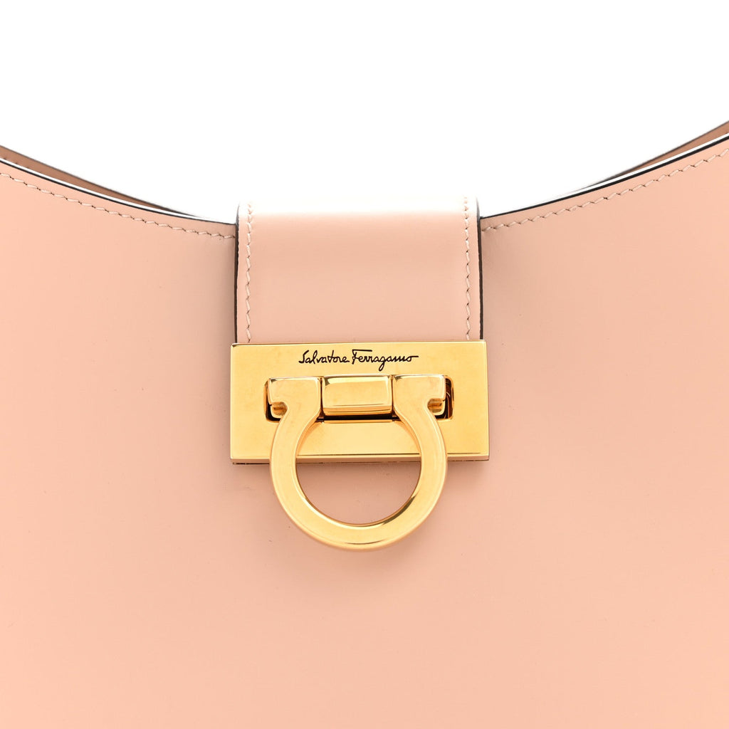 Calfskin Trifolio Shoulder Bag Amaretti