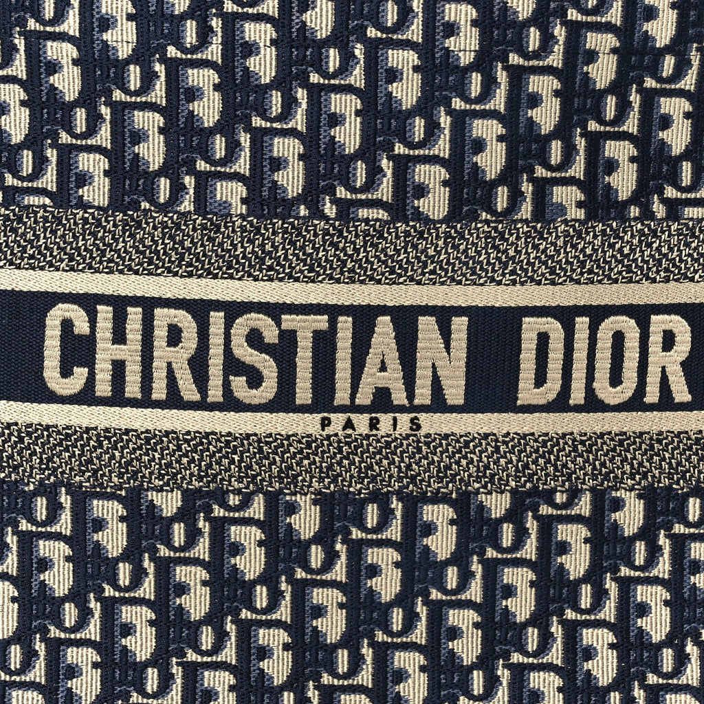 Oblique Medium Book Tote Blue Multicolor