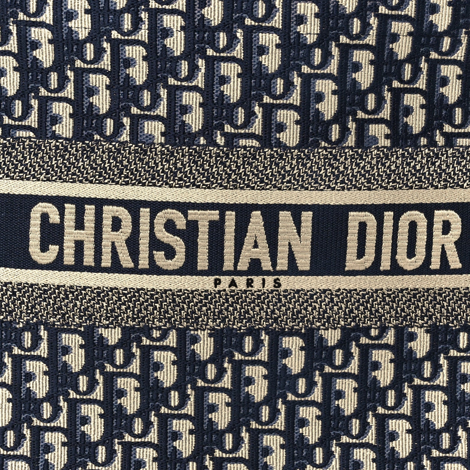 Oblique Medium Book Tote Blue Multicolor