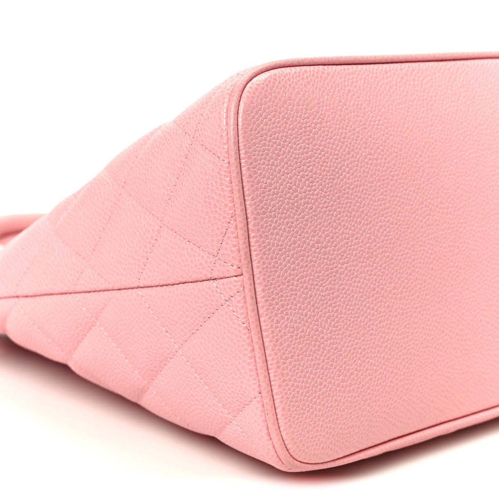 Caviar Medallion CC Tote Light Pink