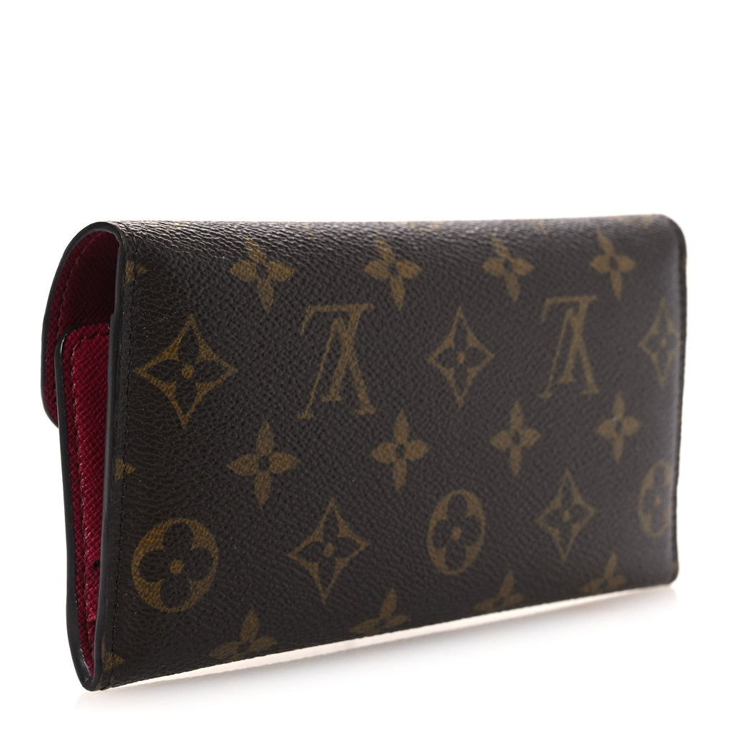 Monogram Josephine Wallet Fuchsia