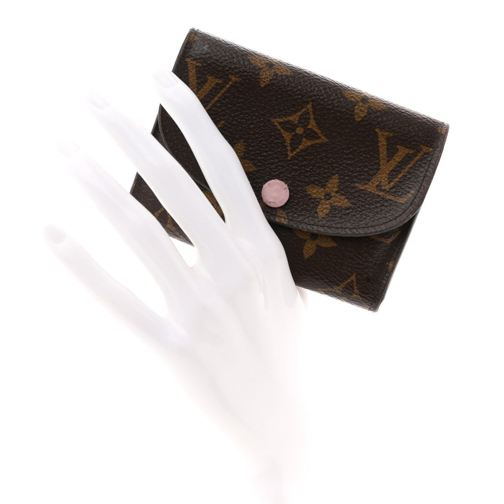 Monogram Rosalie Coin Purse Rose Ballerine