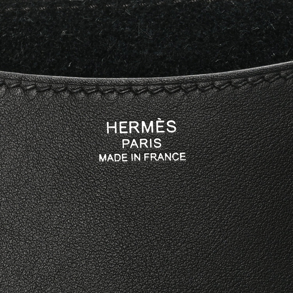 Taurillon Clemence Swift In-The-Loop 23 Bag Black