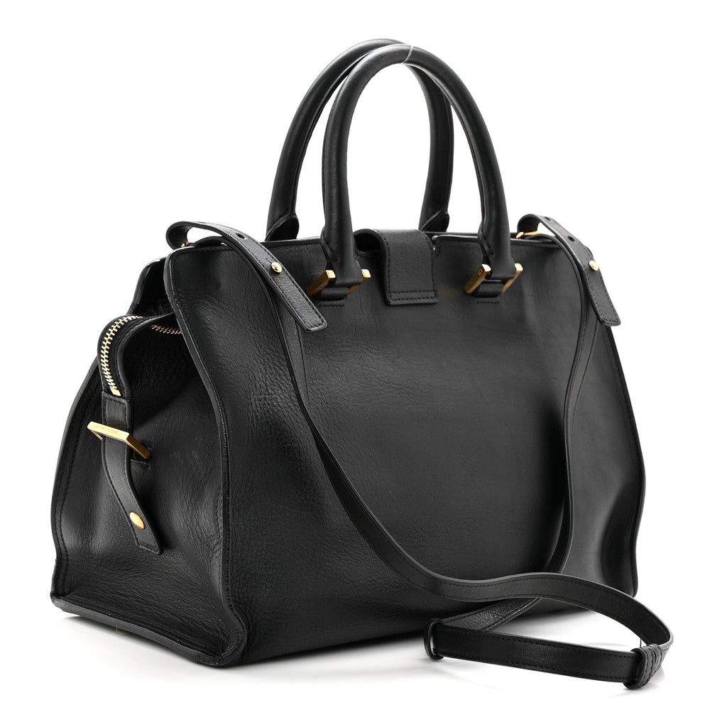 Calfskin Small Classic Y Cabas Black