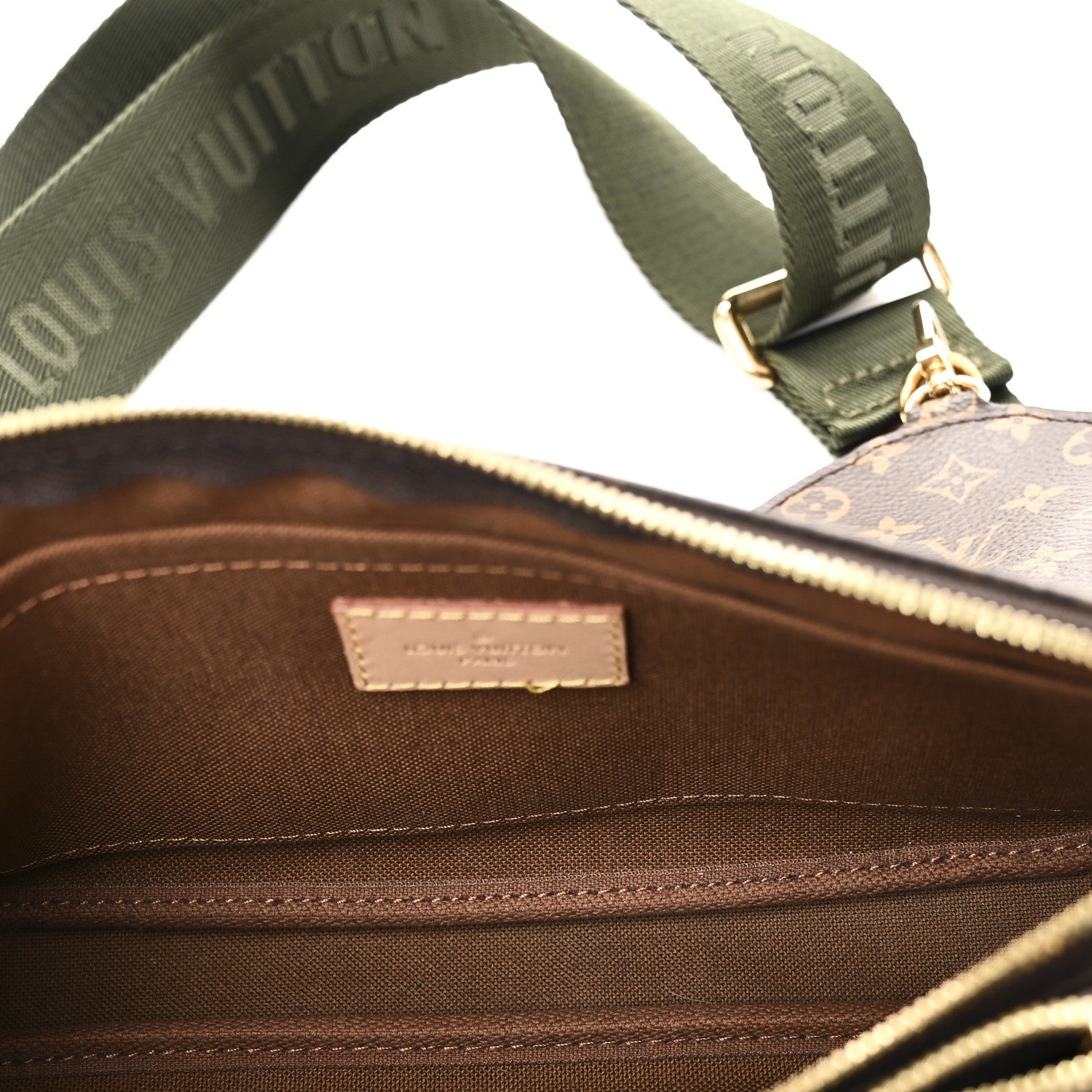 Monogram Multi Pochette Accessories Kaki