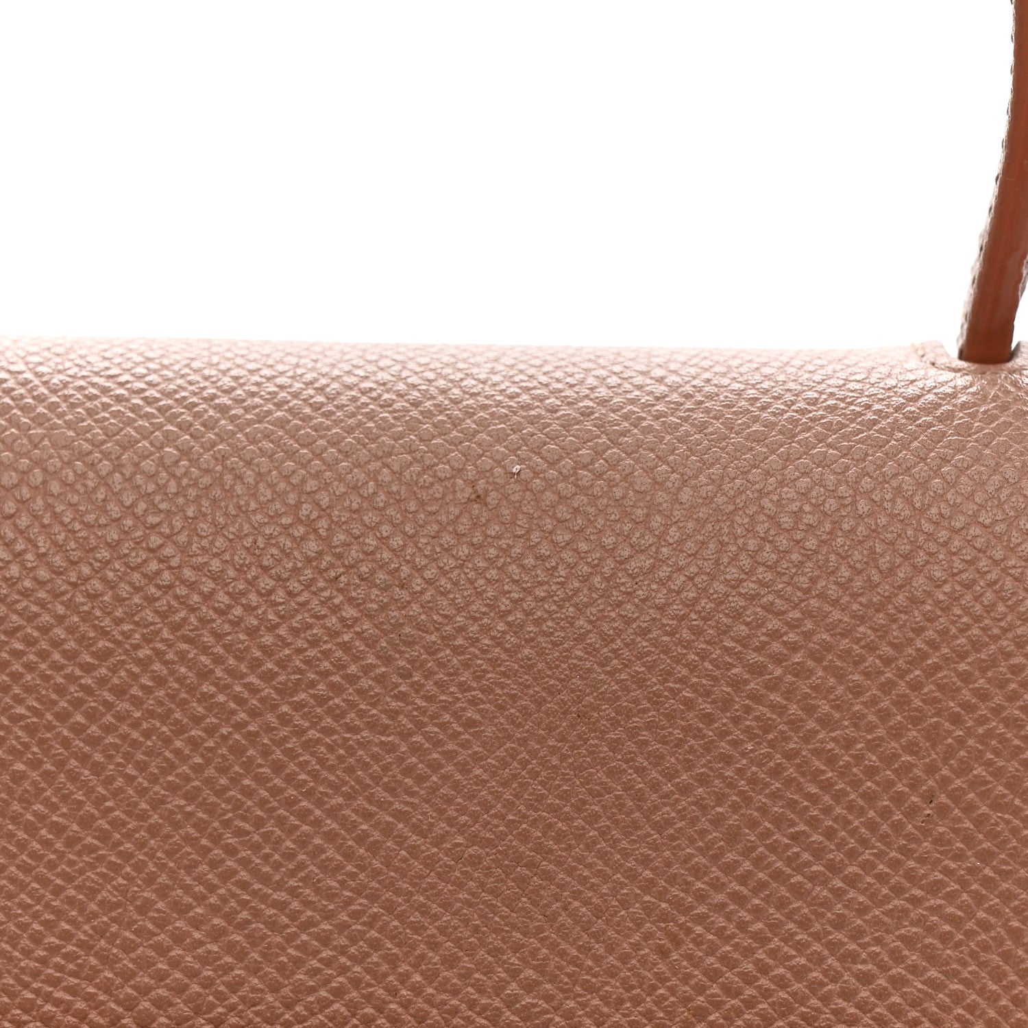 Grained Calfskin Nano Belt Bag Dark Pink