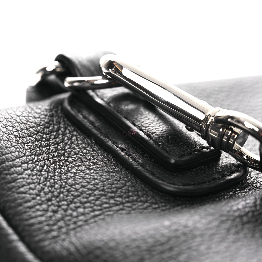 Sugar Goatskin Small Pandora Black