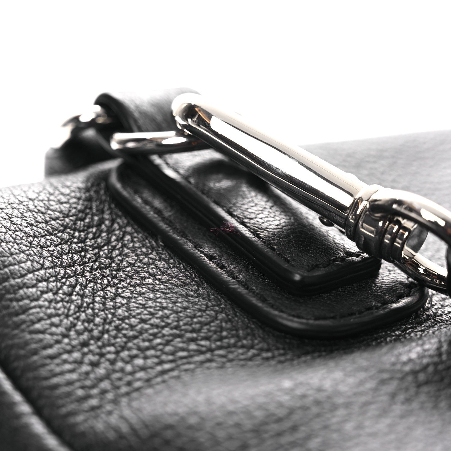 Sugar Goatskin Small Pandora Black
