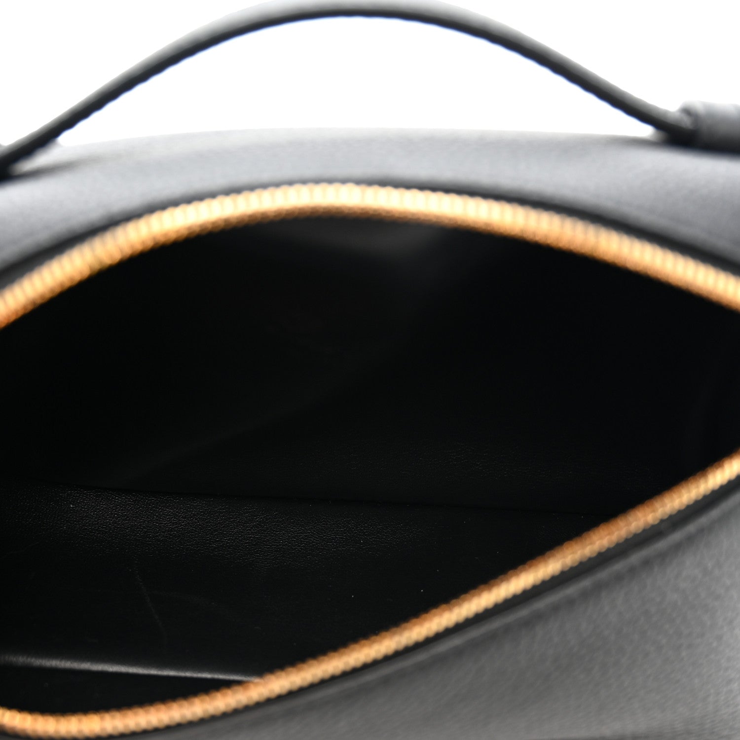 Grained Calfskin L19 Extra Pocket Pouch Black