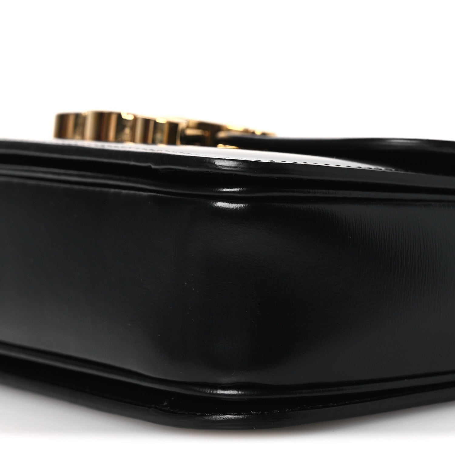 Shiny Calfskin Teen Triomphe Black