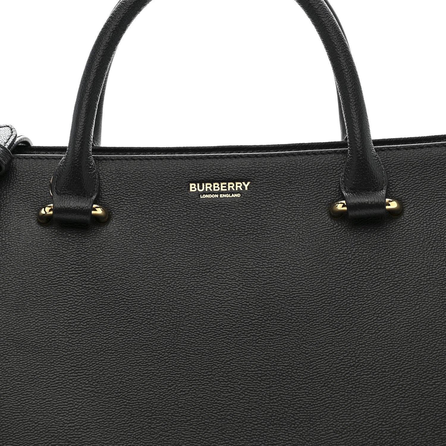 Calfskin Mega Check Small Banwell Tote Black
