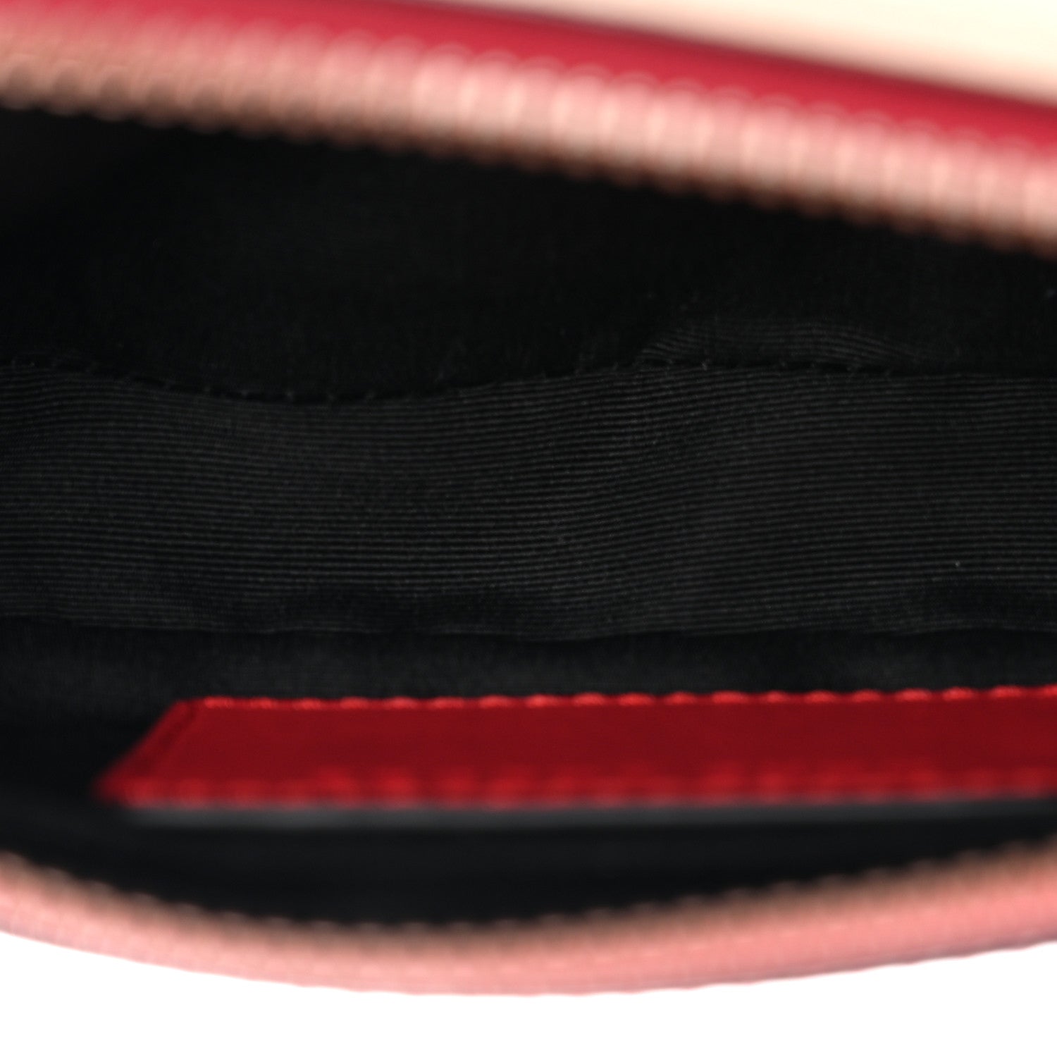Saffiano Small Snapshot Camera Bag Red Beige