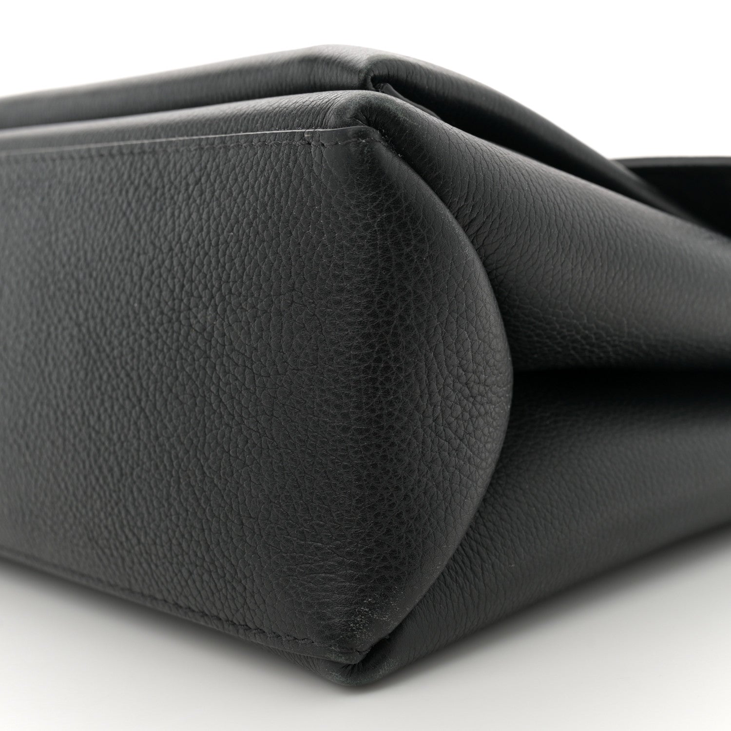 Soft Calfskin My Lockme Top Handle Black