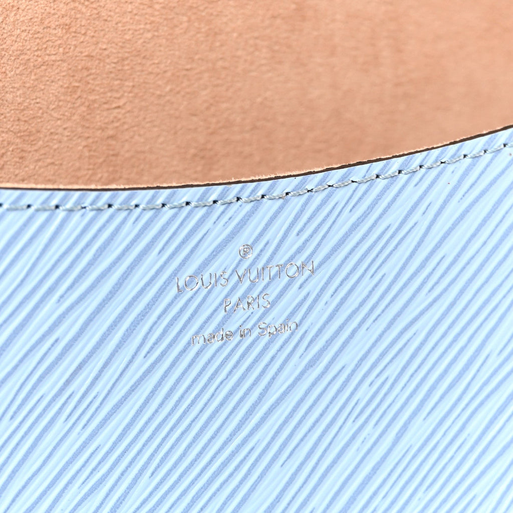 Epi Buci Crossbody Bleu Nuage
