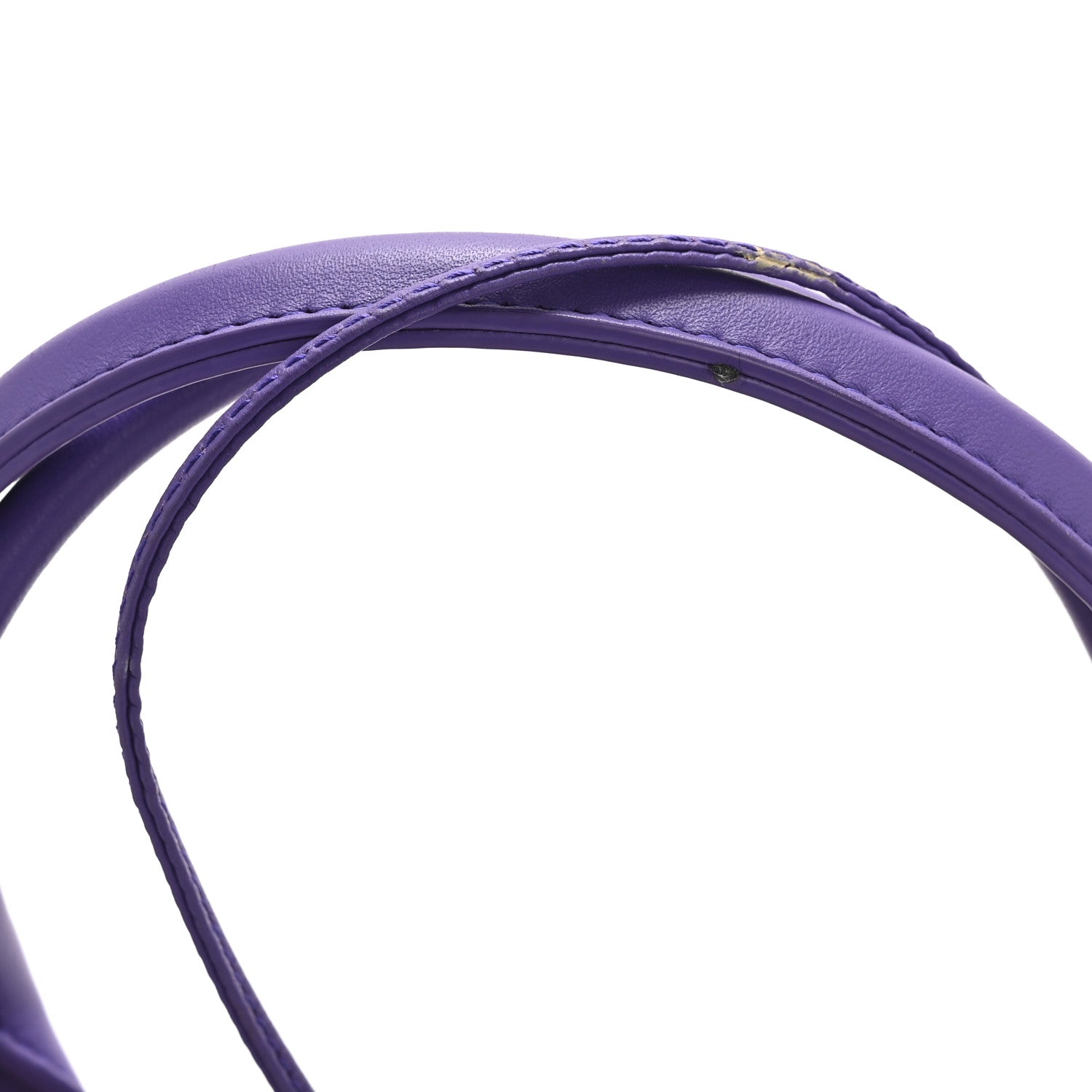 Nappa Maxi Intrecciato Small Arco Tote Purple