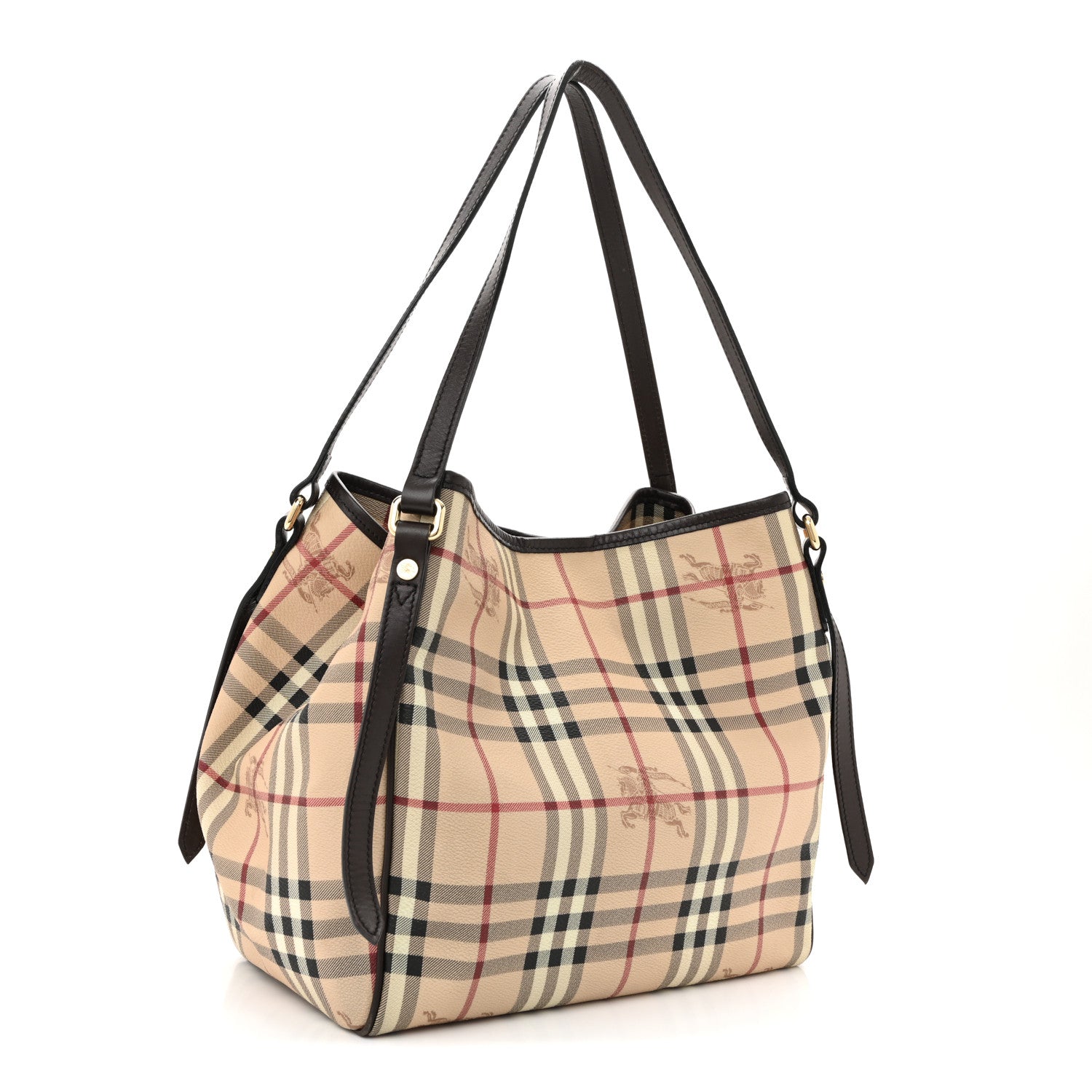 Haymarket Check Small Canterbury Tote Chocolate