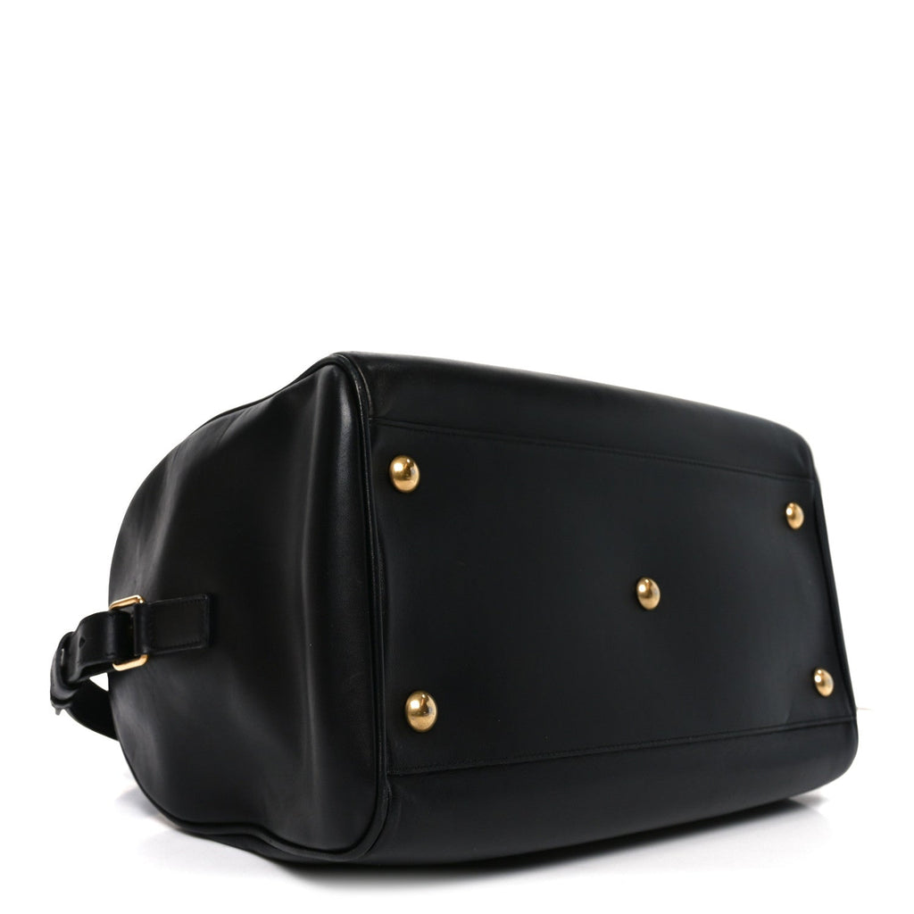 Calfskin Classic Duffle 6 Black