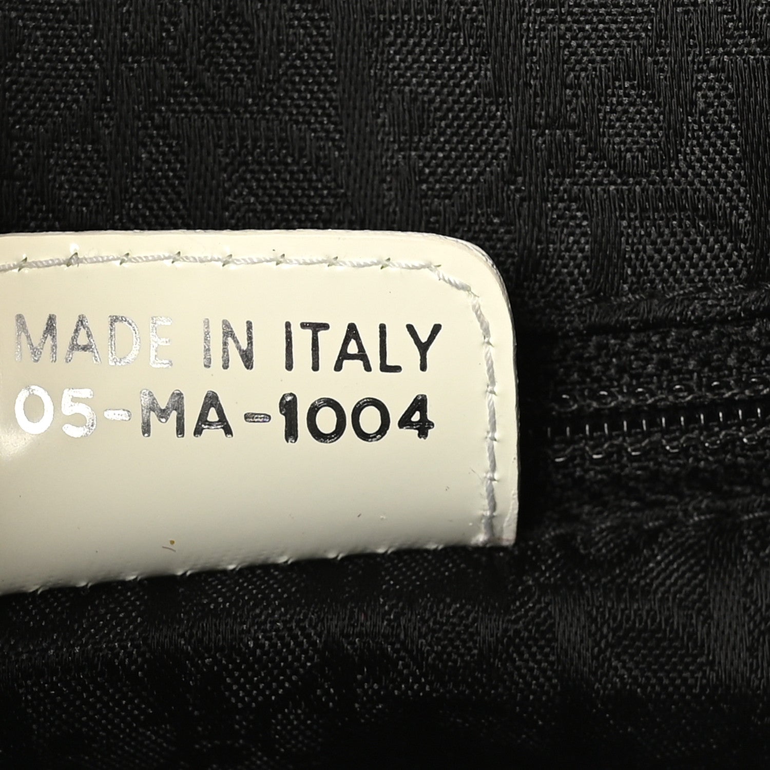 Patent Cannage Large Lady Dior White