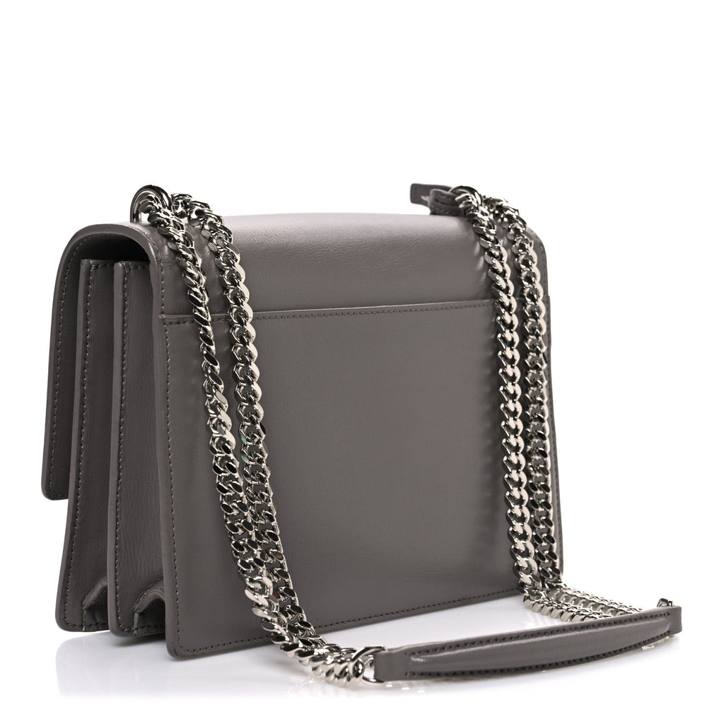 Calfskin Medium Monogram Sunset Fog