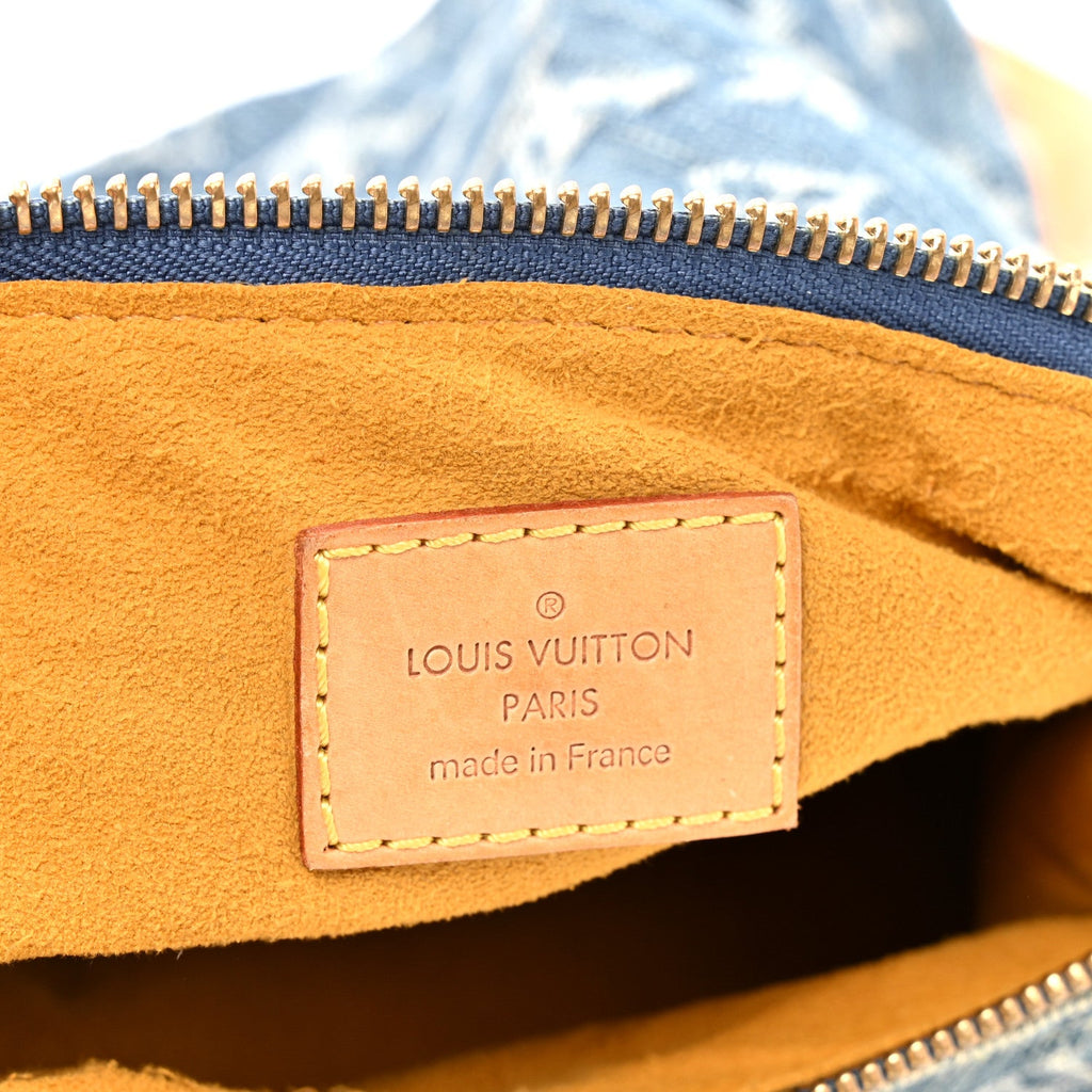Monogram Denim Baggy PM Blue
