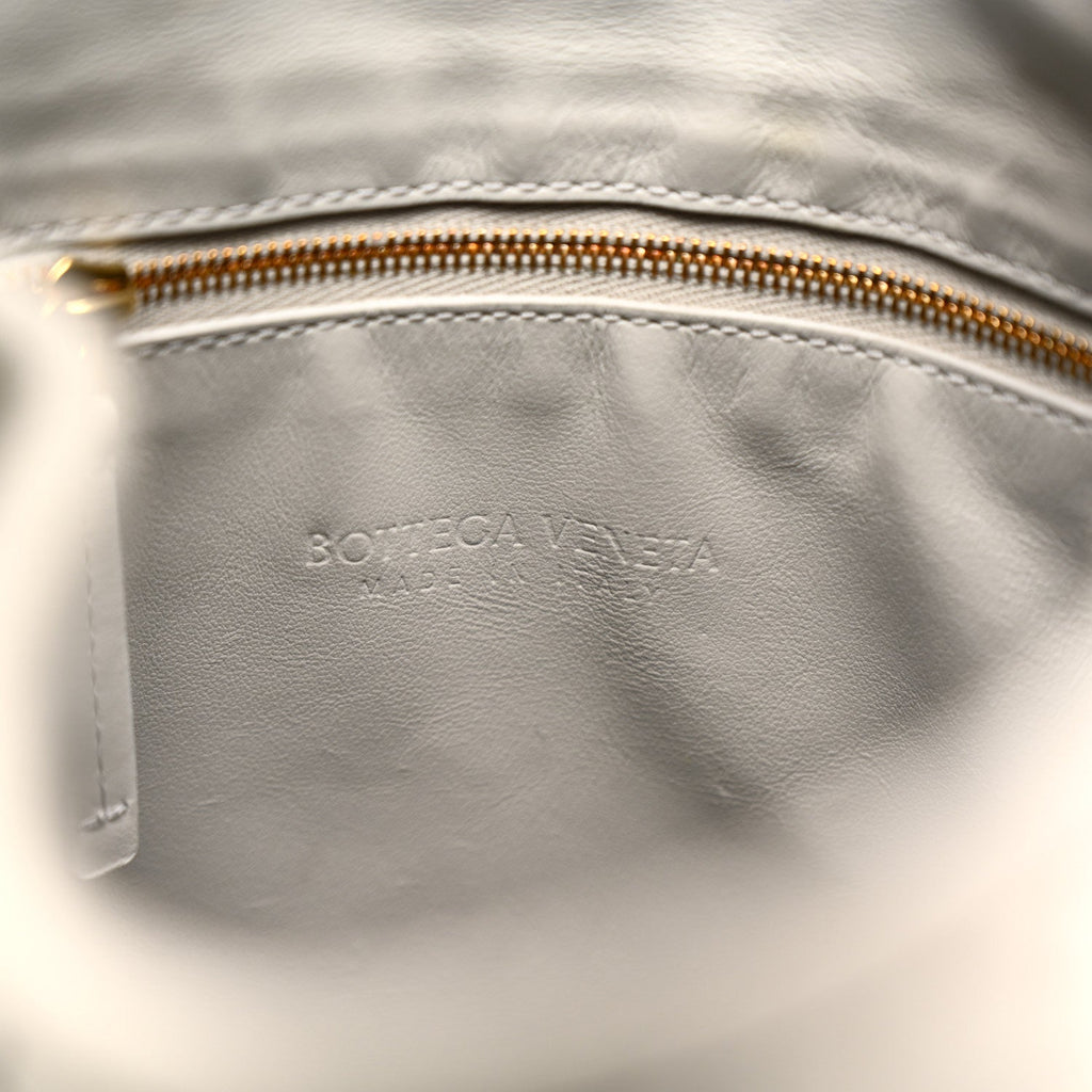 Suede Intrecciato Small Hop Sterling