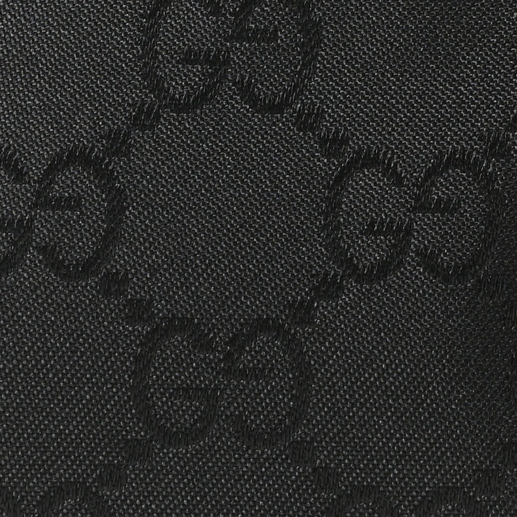 Nylon Monogram Fanny Pack Belt Bag Black