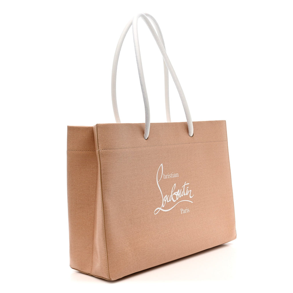Calfskin Kraftilou Logo Tote