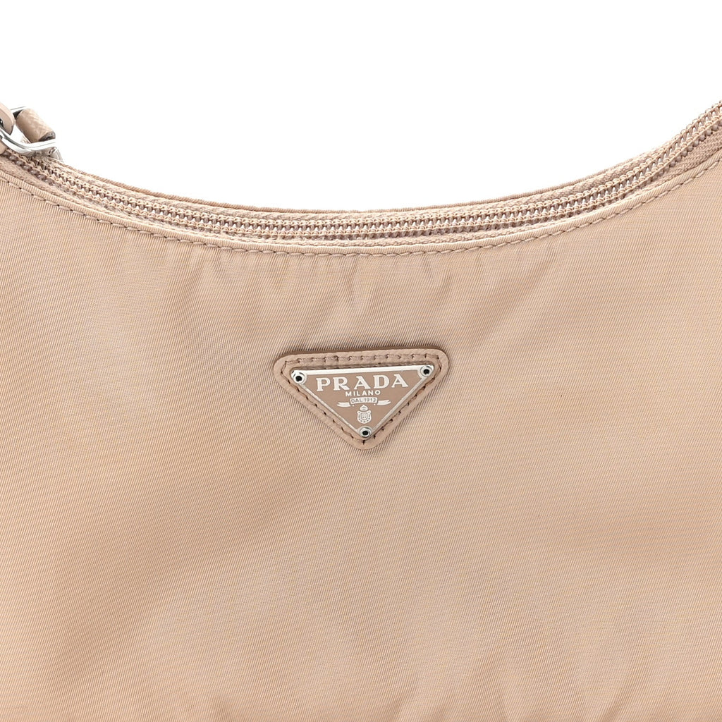 Tessuto Nylon Mini Re-Edition 2000 Bag Cammeo