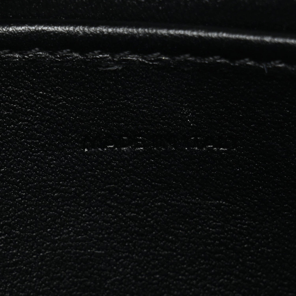 Velvet Strass Triomphe Ava Shoulder Bag Black