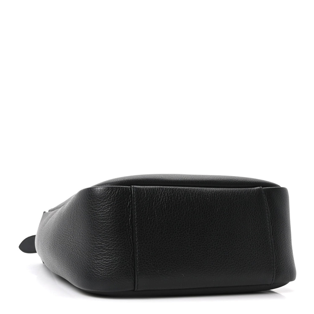 Smooth Calfskin Small Le 5 A 7 Soft Hobo Black
