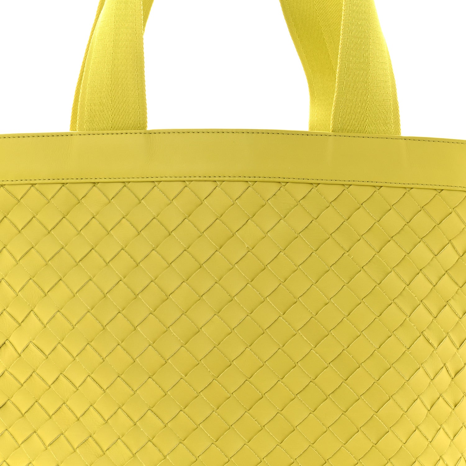 Nappa Intrecciato Hydrology Tote Kiwi