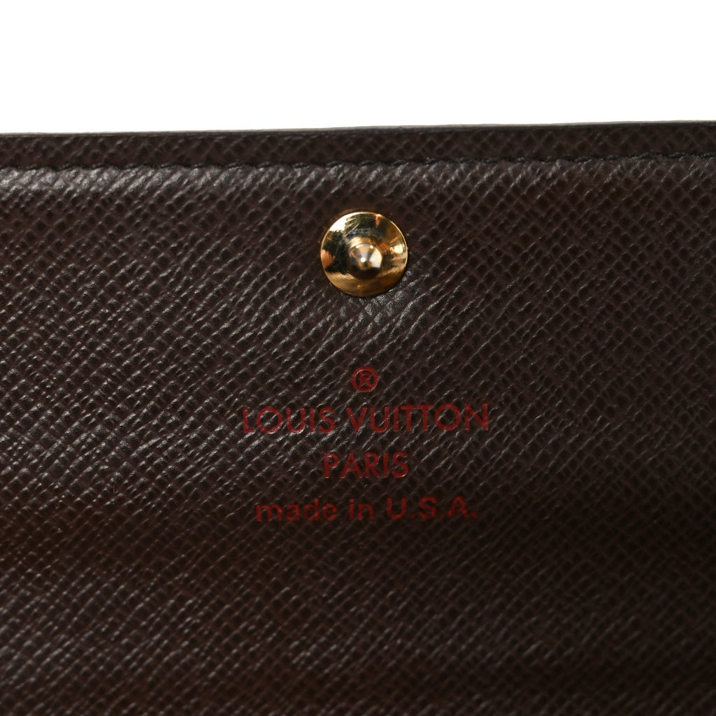 Damier Ebene Sarah Wallet