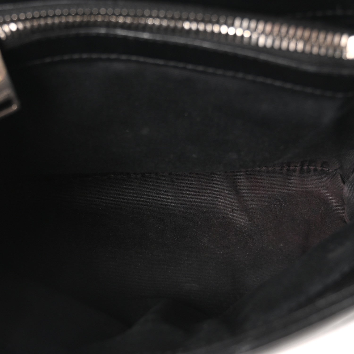 Calfskin Y Quilted Monogram Small Loulou Chain Satchel Black