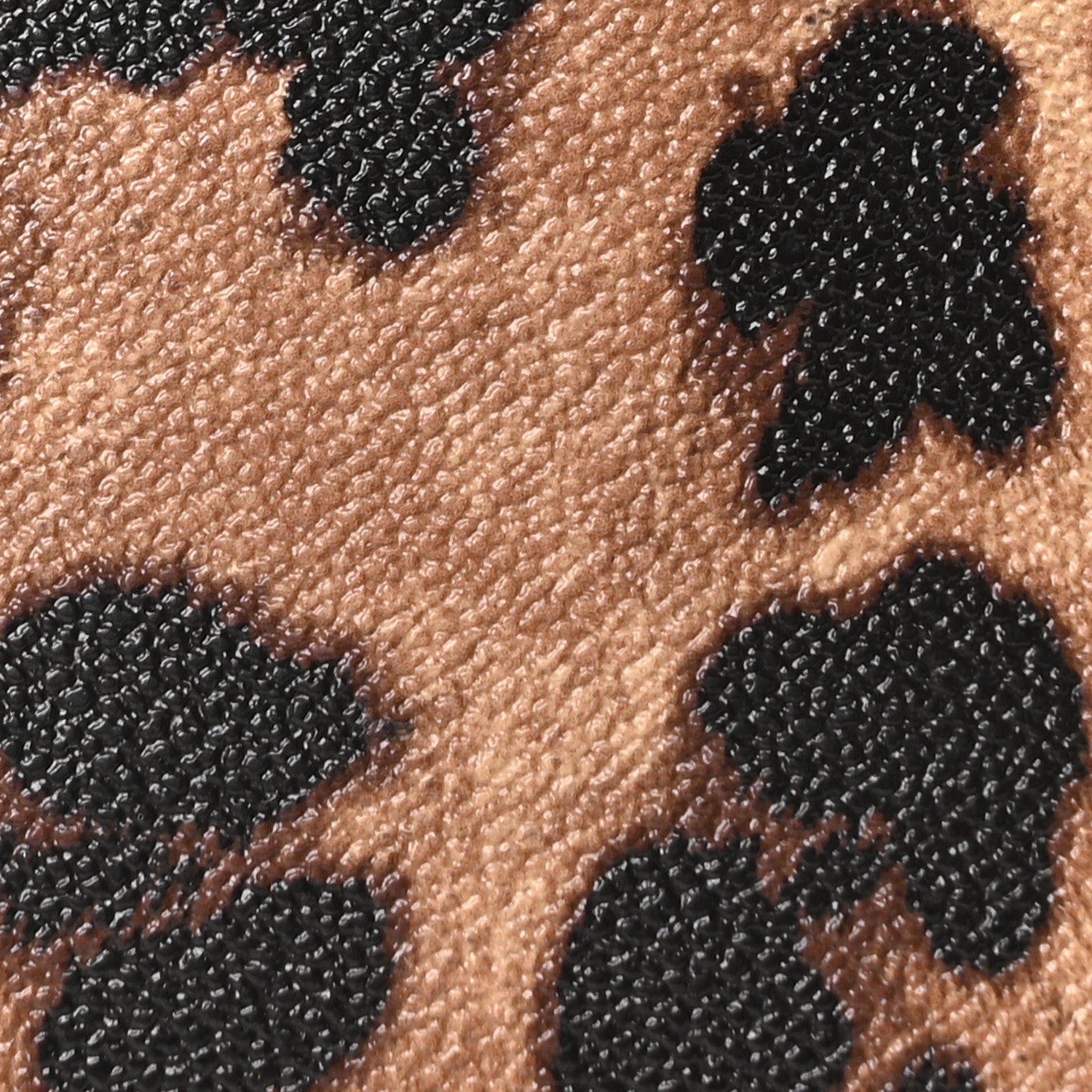 Dauphine Leopard Print Backpack Black