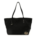 Monogram Medium New Britt Tote Black