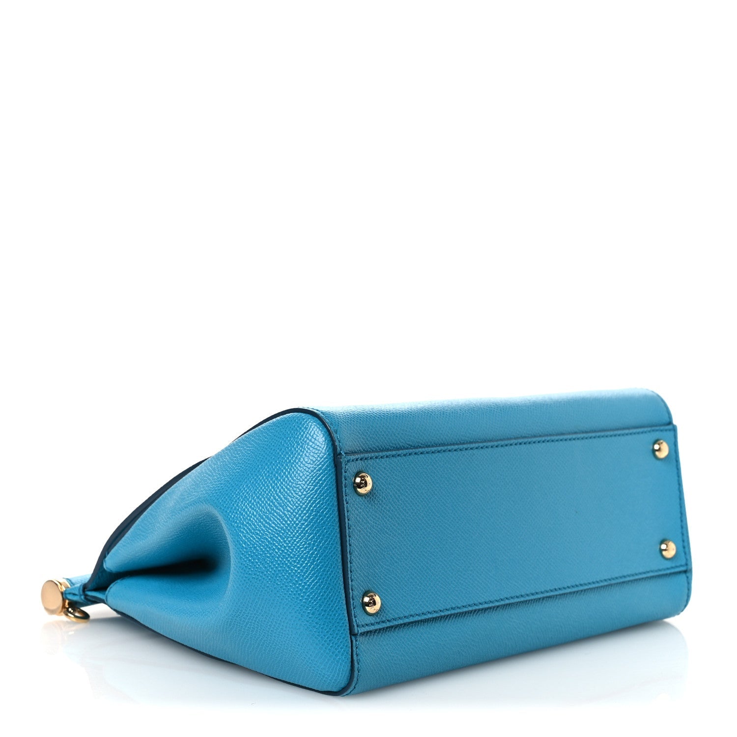 Dauphine Calfskin Medium Miss Sicily Satchel Blue