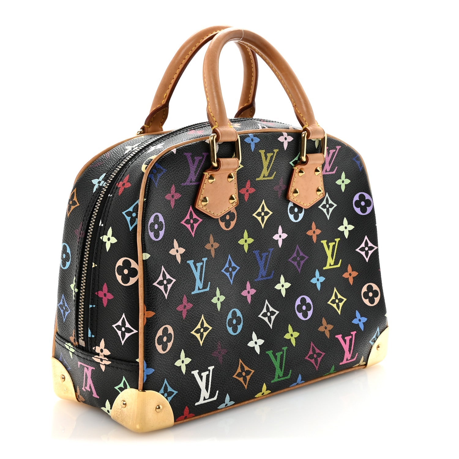 Monogram Multicolor Trouville Black