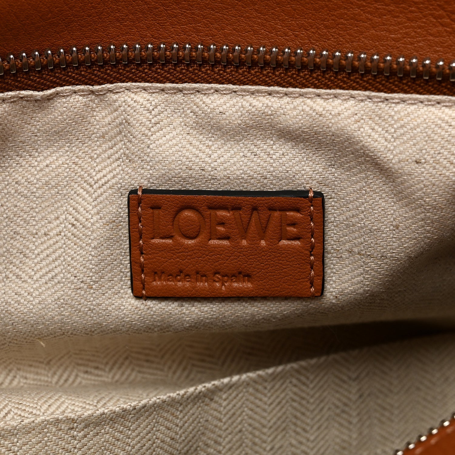Calfskin Medium Puzzle Bag Tan