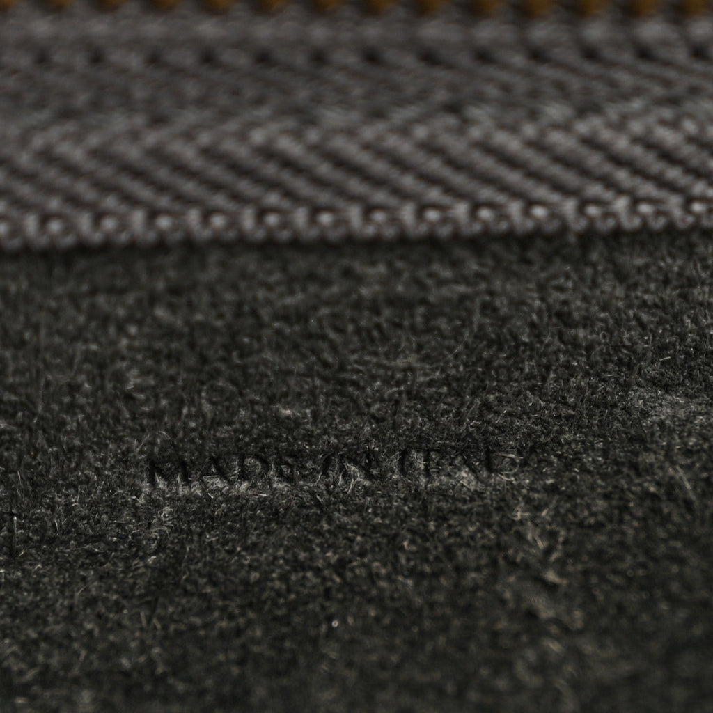 Grained Calfskin Nano Belt Bag Grey