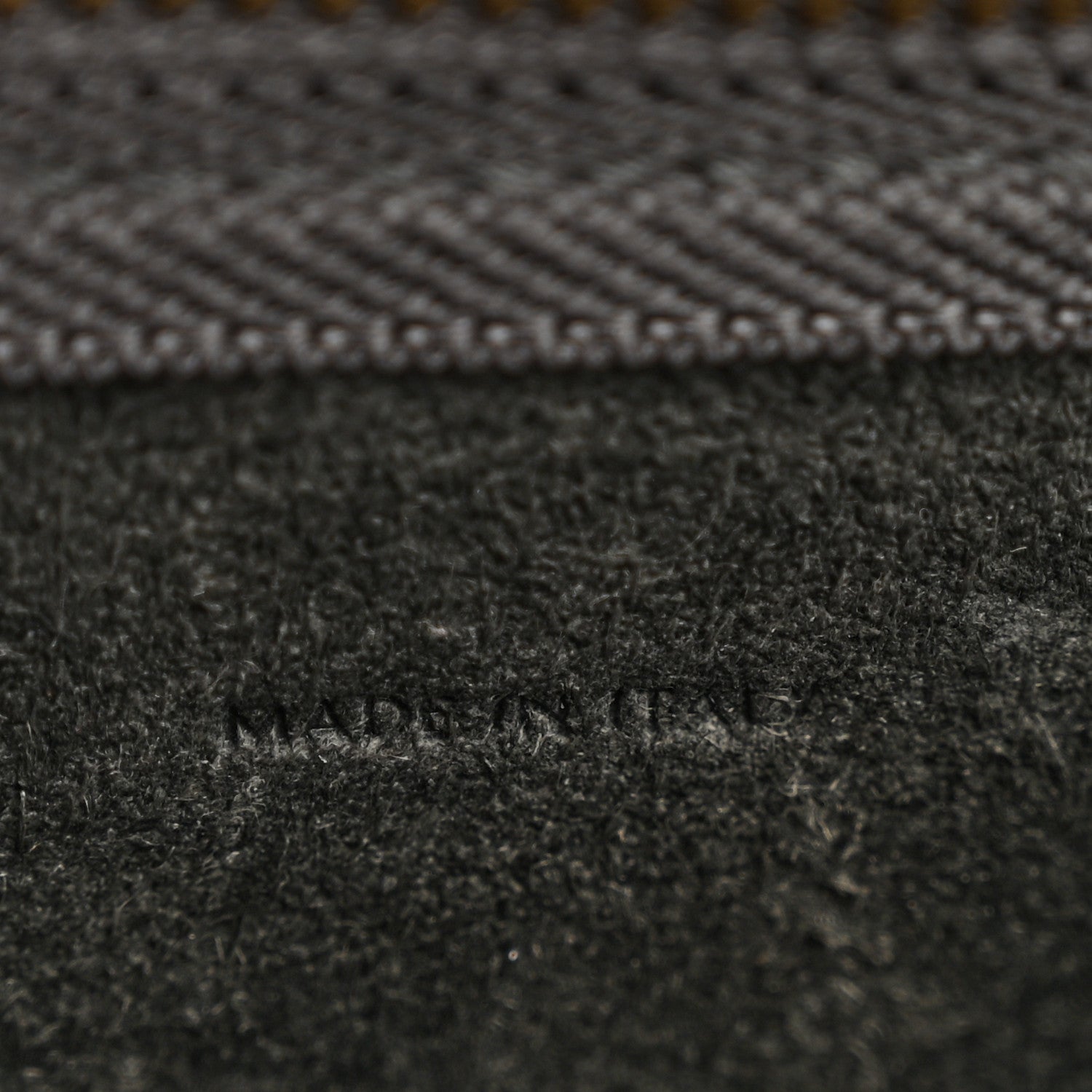 Grained Calfskin Nano Belt Bag Grey