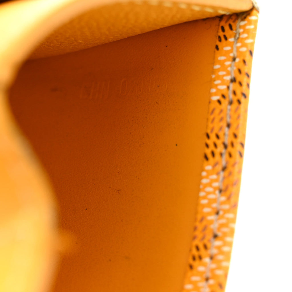 Goyardine Saint Pierre  Holder Yellow