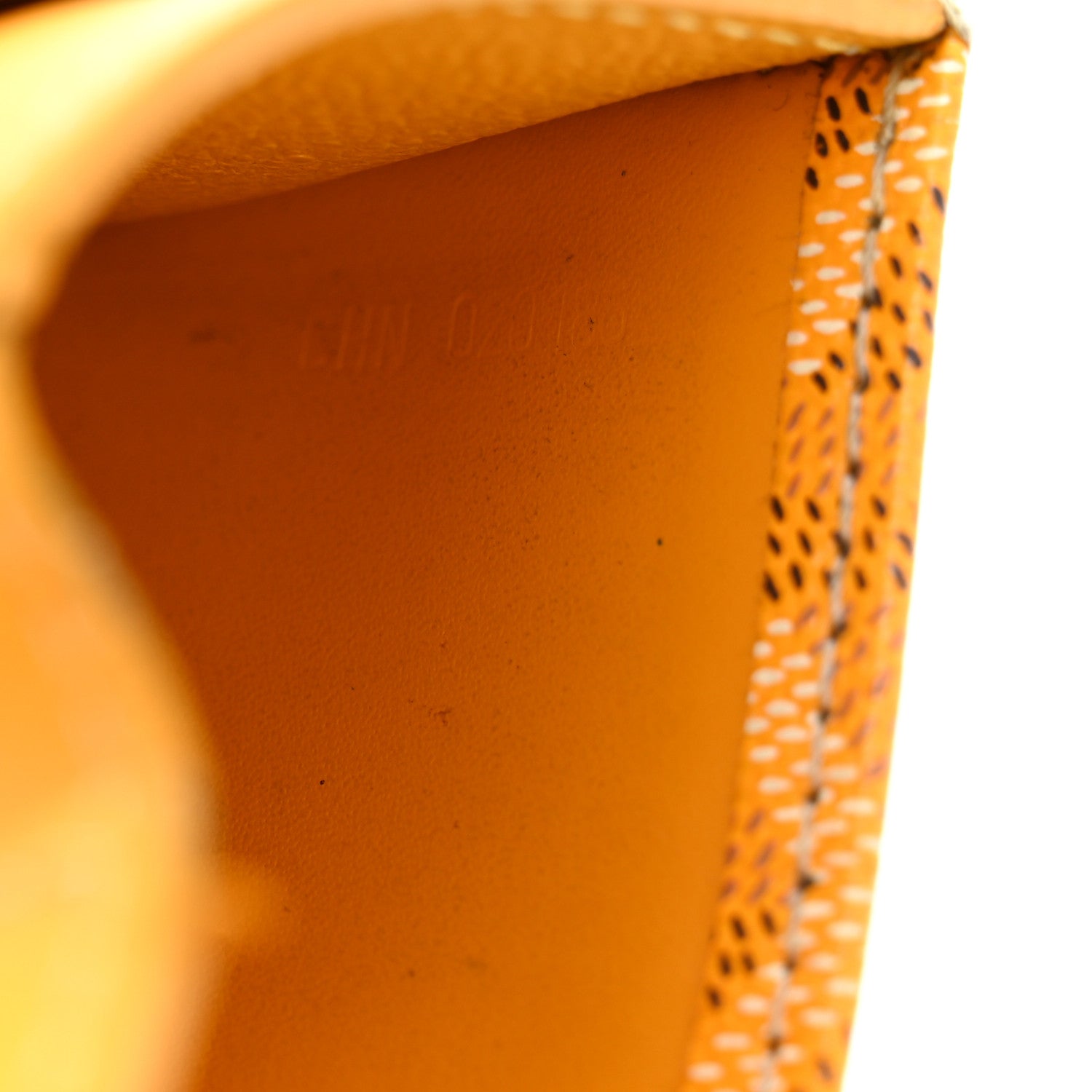 Goyardine Saint Pierre  Holder Yellow