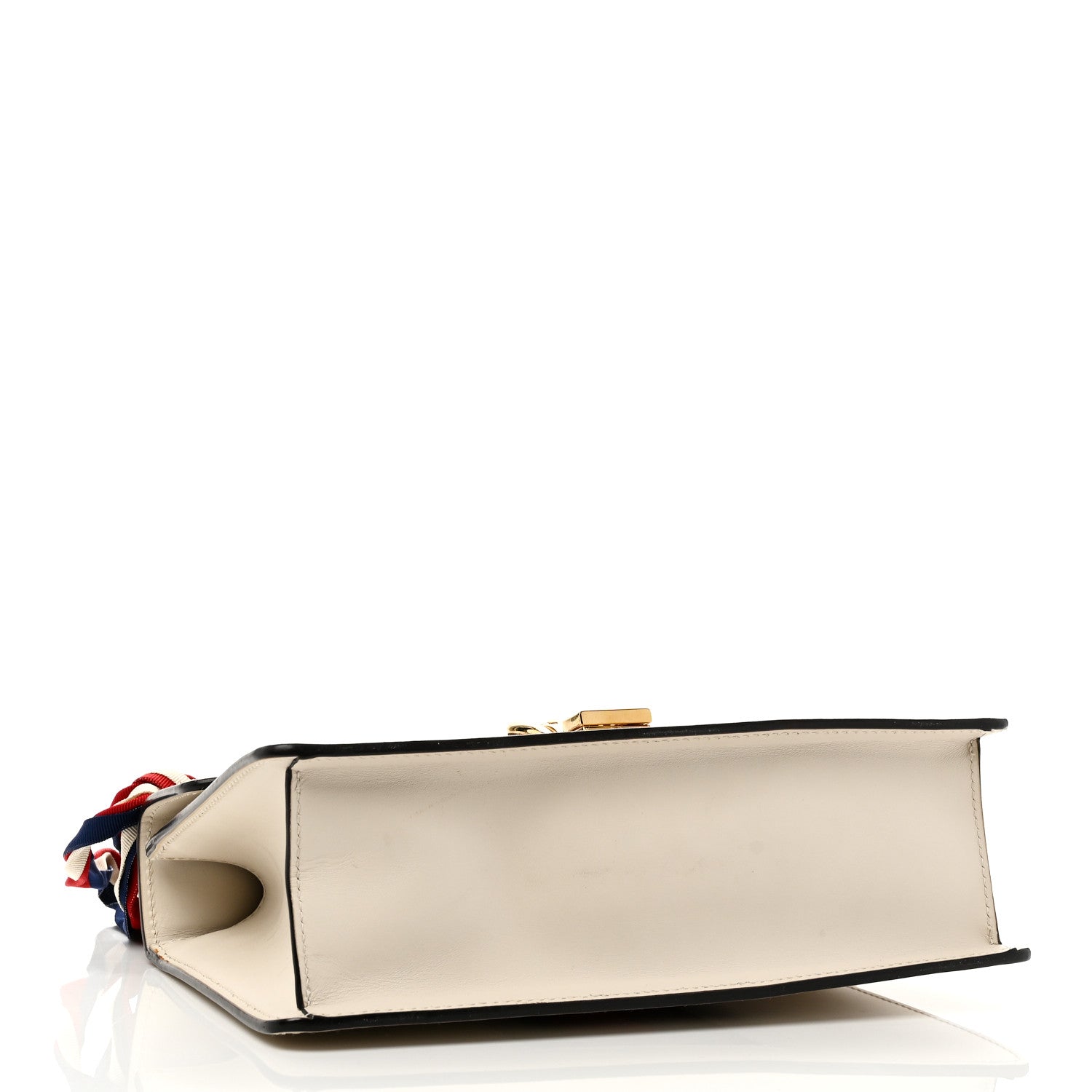 Calfskin Small Sylvie Shoulder Bag Off White