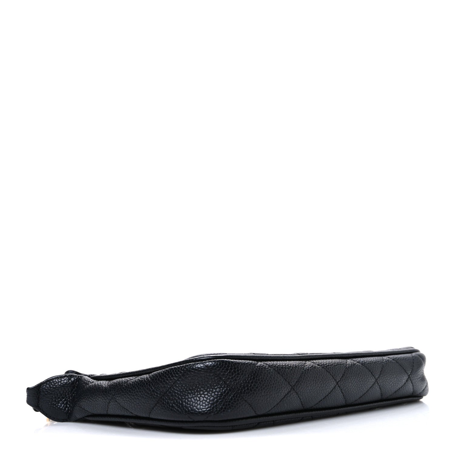 Caviar Quilted Timeless CC Shoulder Bag Black