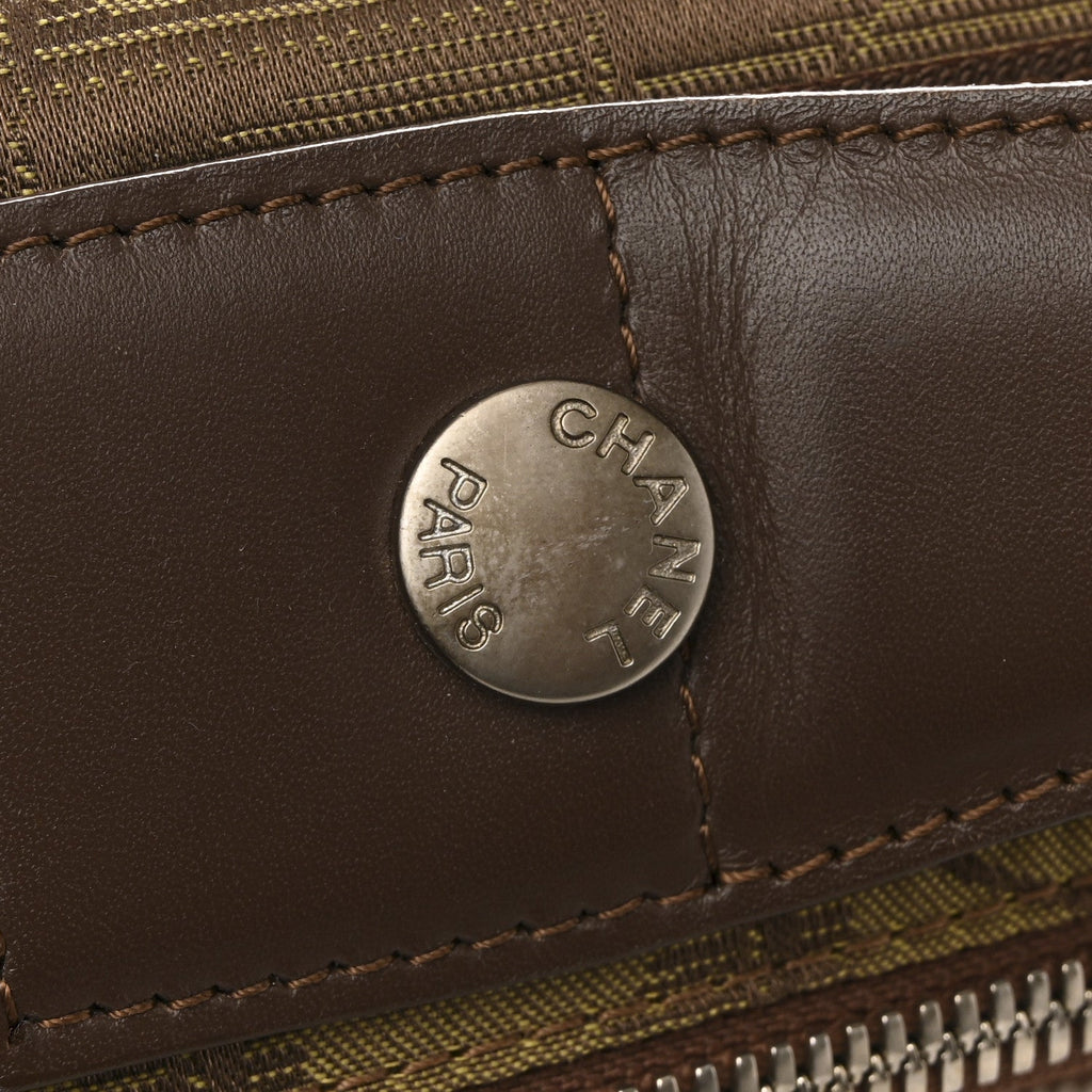 Nylon Travel Laptop Briefcase Khaki