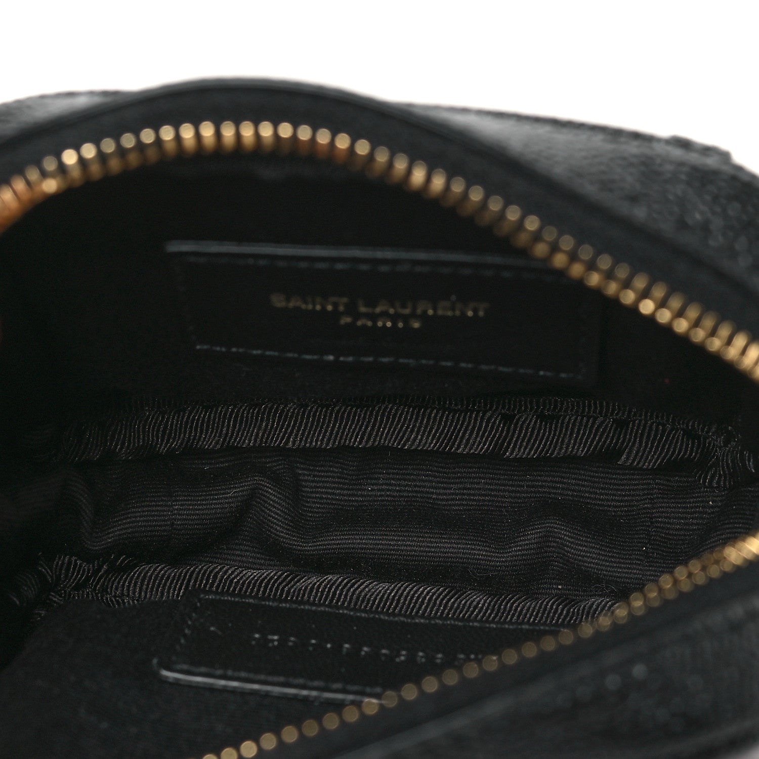 Grain De Poudre Matelasse Monogram Baby Lou Camera Bag Black