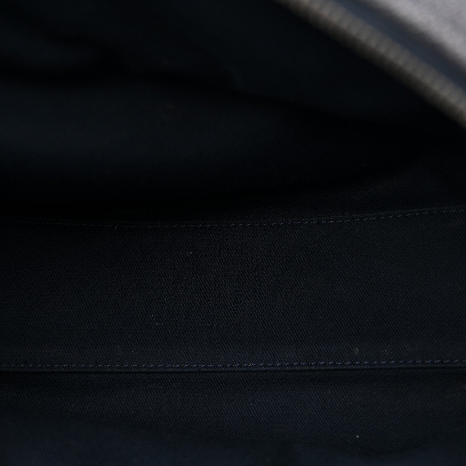 Denim Deauville Bowling Bag Blue