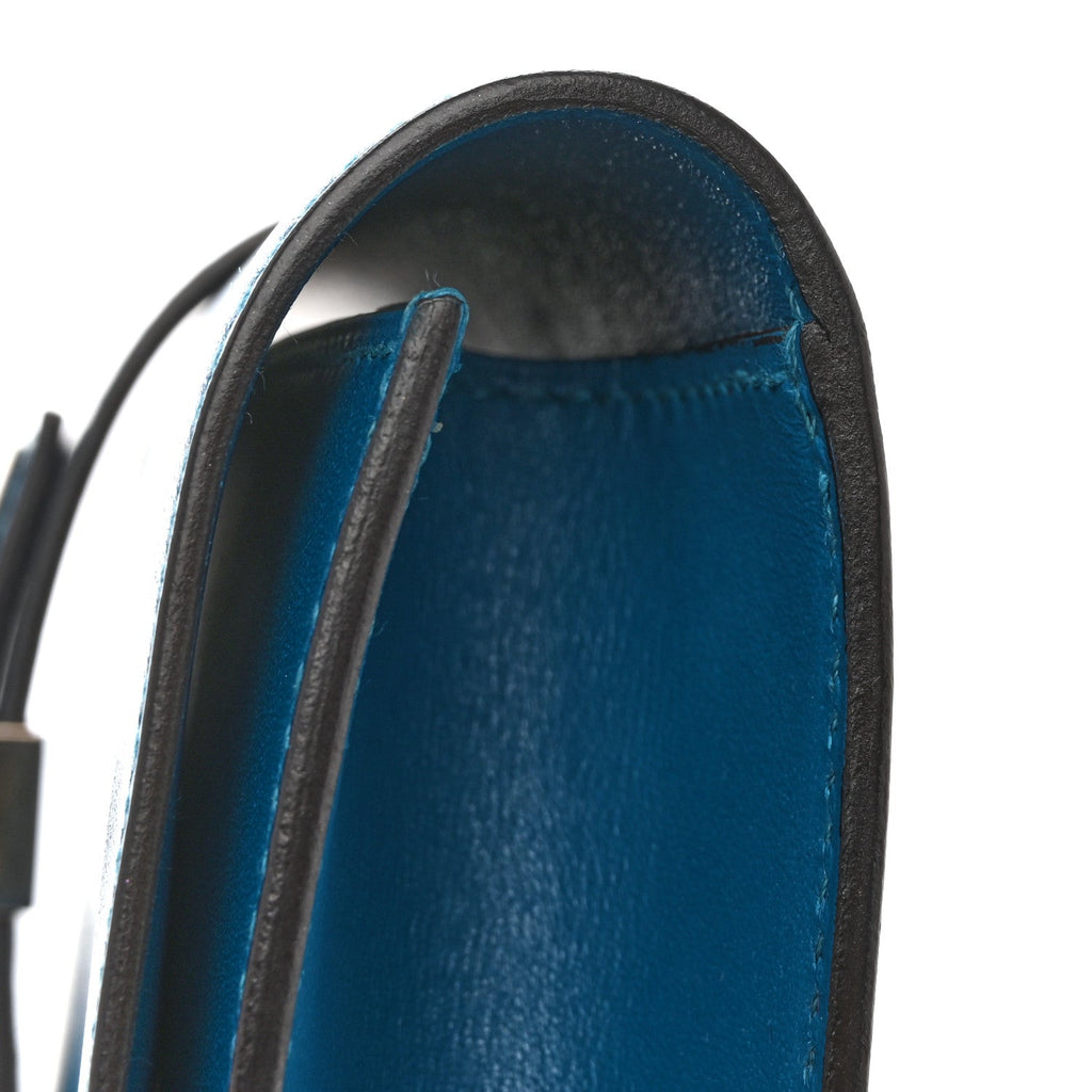 Tadelakt Medor 23 Clutch Bleu Izmir